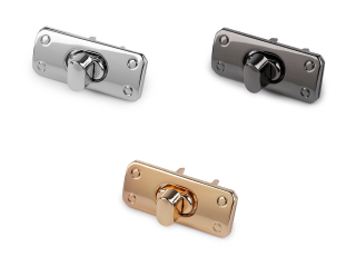 Sada zapínání na kabelku - 17 x 43 mm