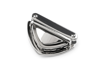 Sada zapínání na kabelku - 42 x 27 mm, nikl